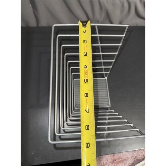 Display Rack Silver 9”L x 7”W X 7” Graduated - Picture 5 of 16